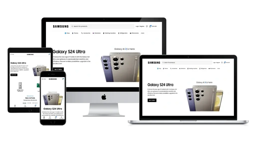 Samsung Shop Kenya — E-Commerce